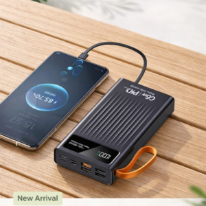 30000mah 66W Fast Charging Portable Charger Power Bank 30000mah Quick Charge 3.0 PD Power Bank 6 Output 3 Input